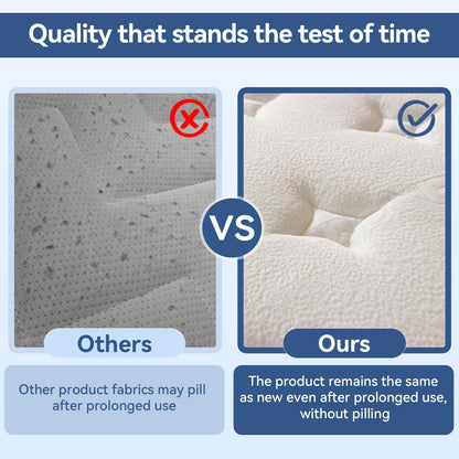 14 Inch Full Size Hybrid Mattress in a Box, Cooling Memory Foam & Independent Springs, Soft Breathable Bed for Back Pain Relief, Medium, CertiPUR-US