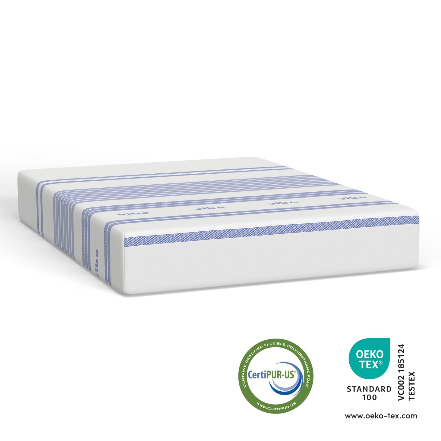 8 Inch King Memory Foam Mattress | Gel Bed in a Box | Fiberglass Free | CertiPUR-US Certified | White