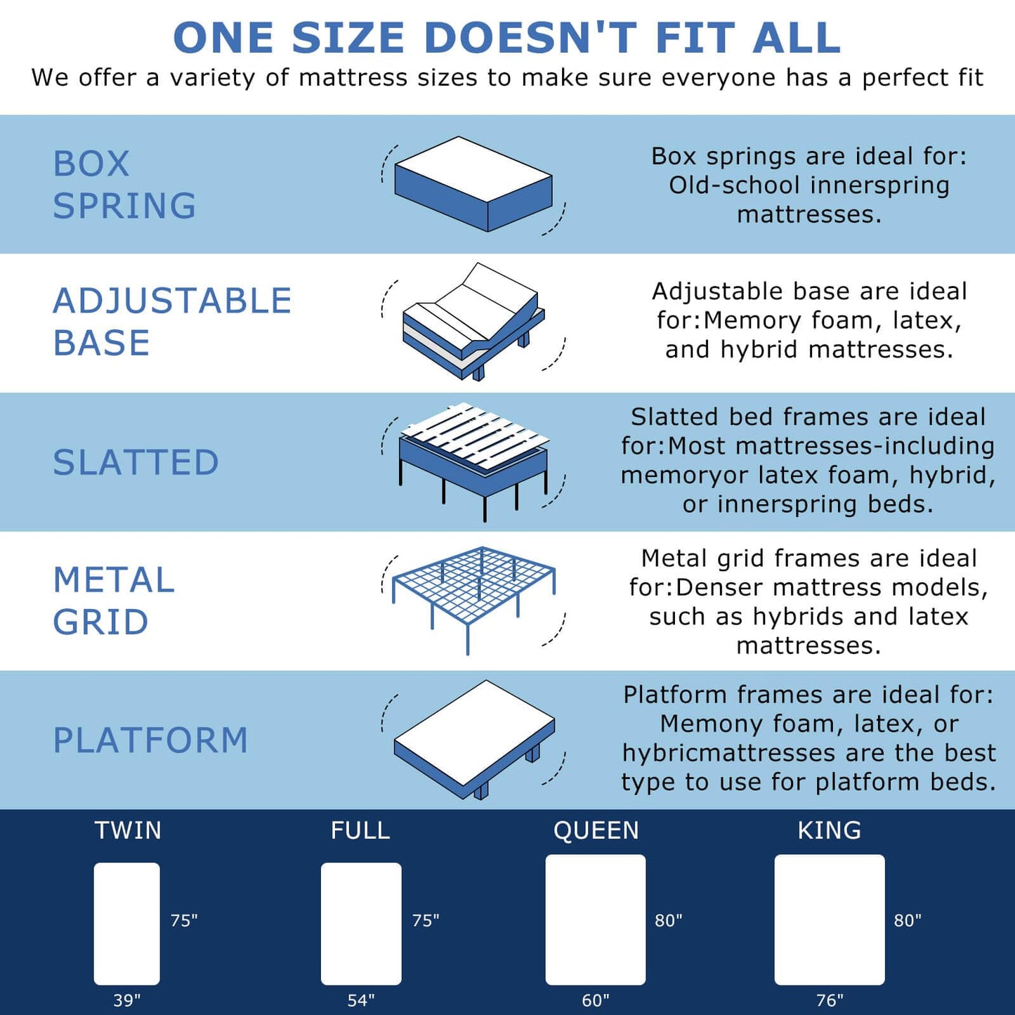 King Mattress, 12 Inch Medium Firm Hybrid Bed in a Box, Memory Foam with Pocket Springs, Pressure Relief & Edge Support