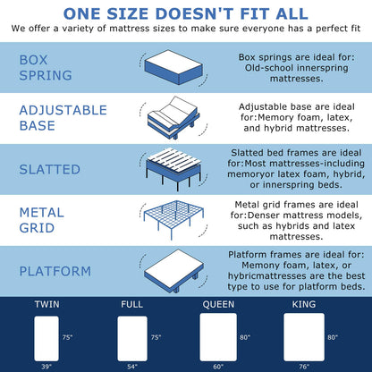 King Mattress, 12 Inch Medium Firm Hybrid Bed in a Box, Memory Foam with Pocket Springs, Pressure Relief & Edge Support