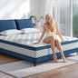 King Mattress, 12 Inch Medium Firm Hybrid Bed in a Box, Memory Foam with Pocket Springs, Pressure Relief & Edge Support