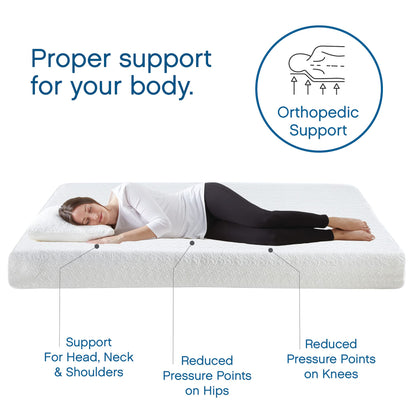 12-Inch Medium Firm Hybrid Mattress, King Size, Memory Foam with Individually Wrapped Pocket Coils, CertiPUR-US Certified, Fiberglass Free