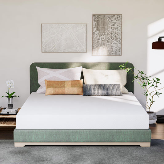 10 Inch Twin Size Memory Foam Mattress in a Box, Medium Firm Bed for Comfort & Pressure Relief, CertiPUR-US Certified