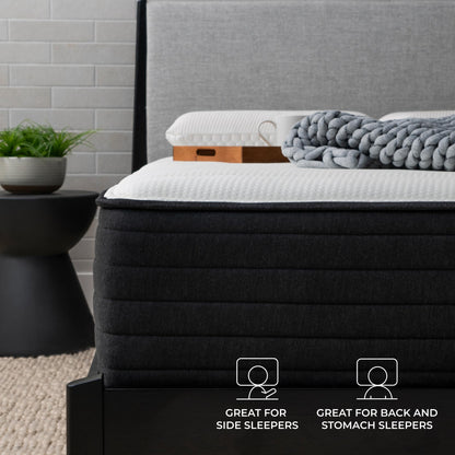 12 Inch King Size Hybrid Gel Memory Foam Mattress